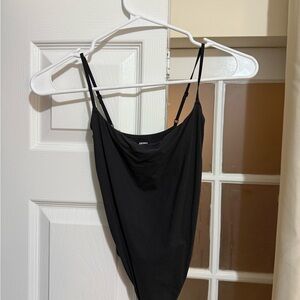 SKIMS Black Bodysuit